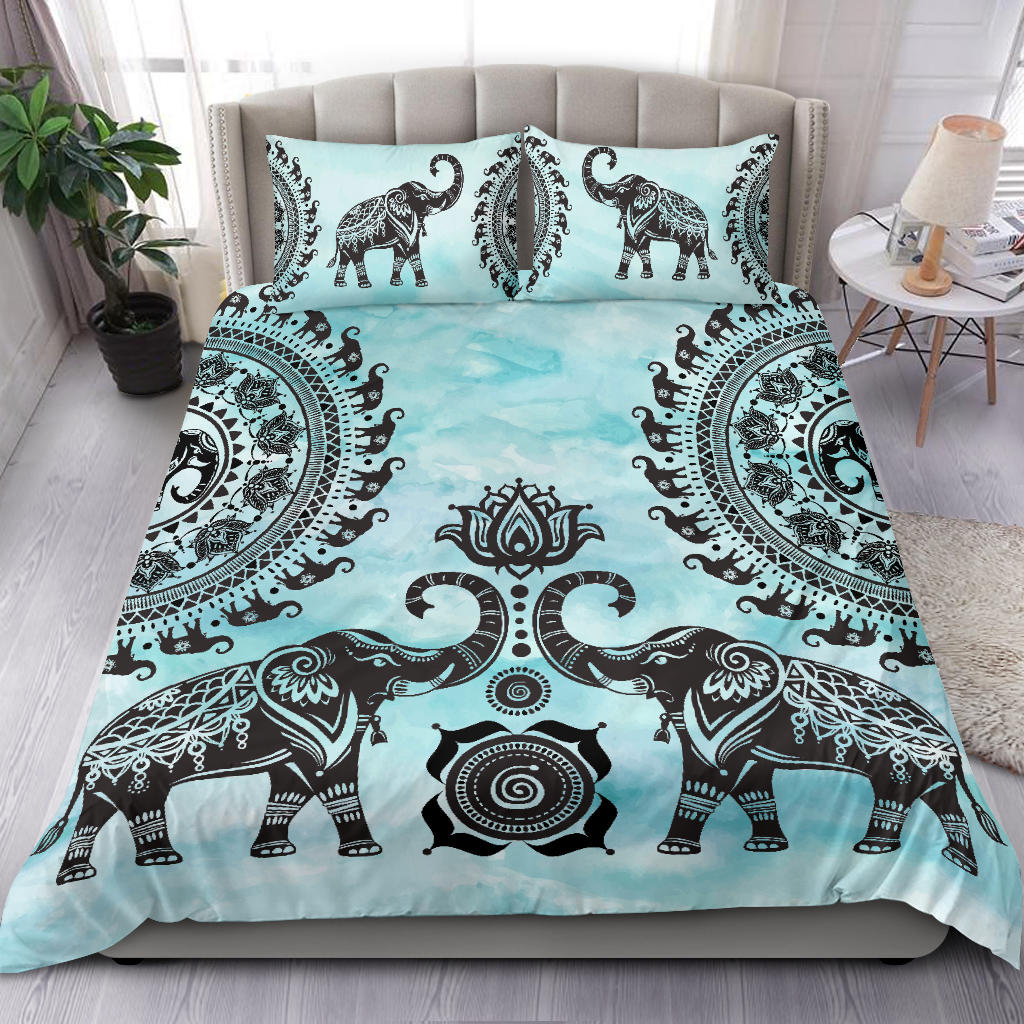 turquoise bed set