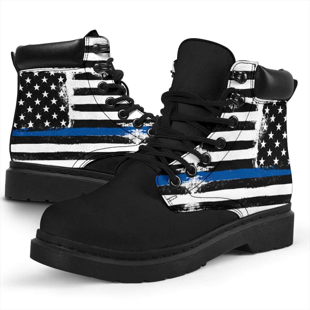 thin blue line boots