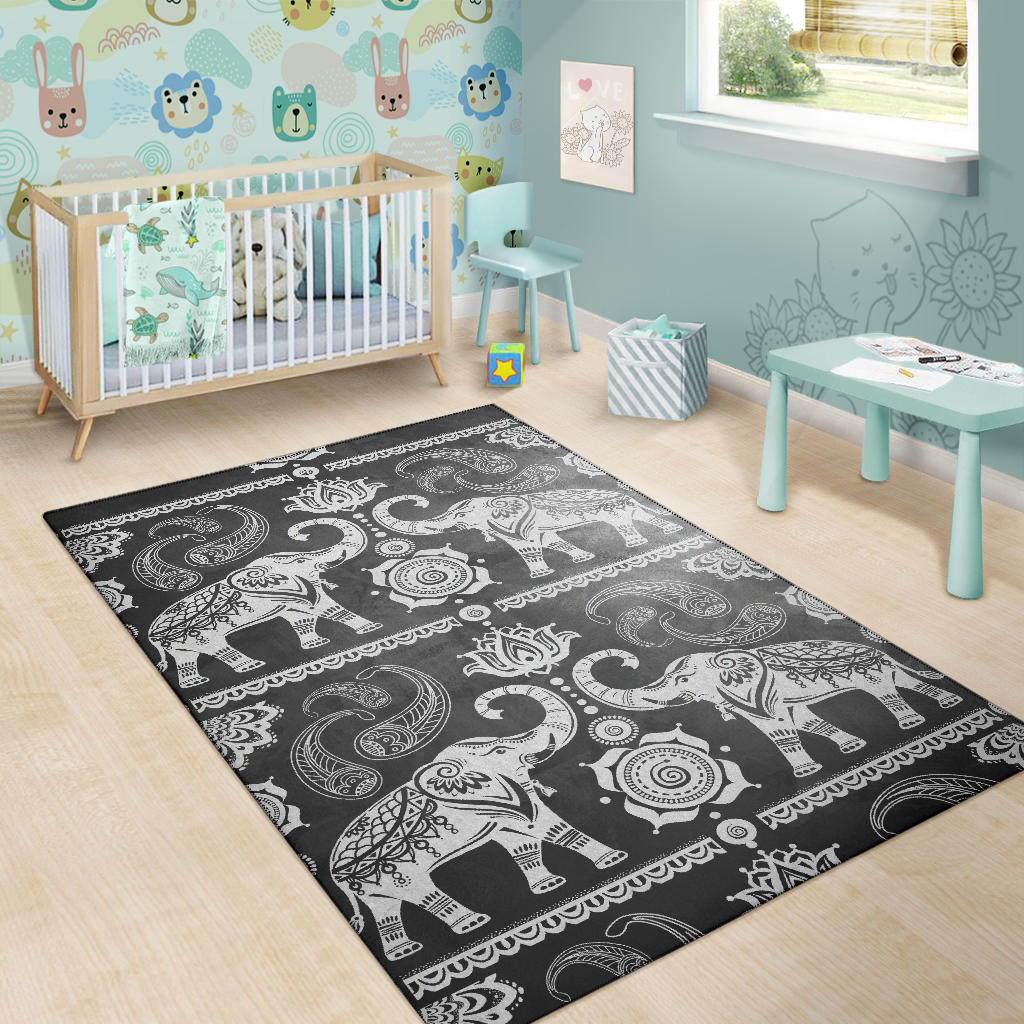 Good Fortune Elephant Rug Elephantsity