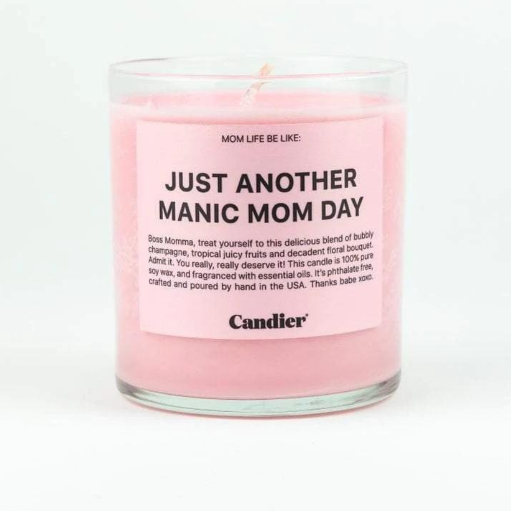 Manic Mom Day Candle By Candier at WEDOYOGA