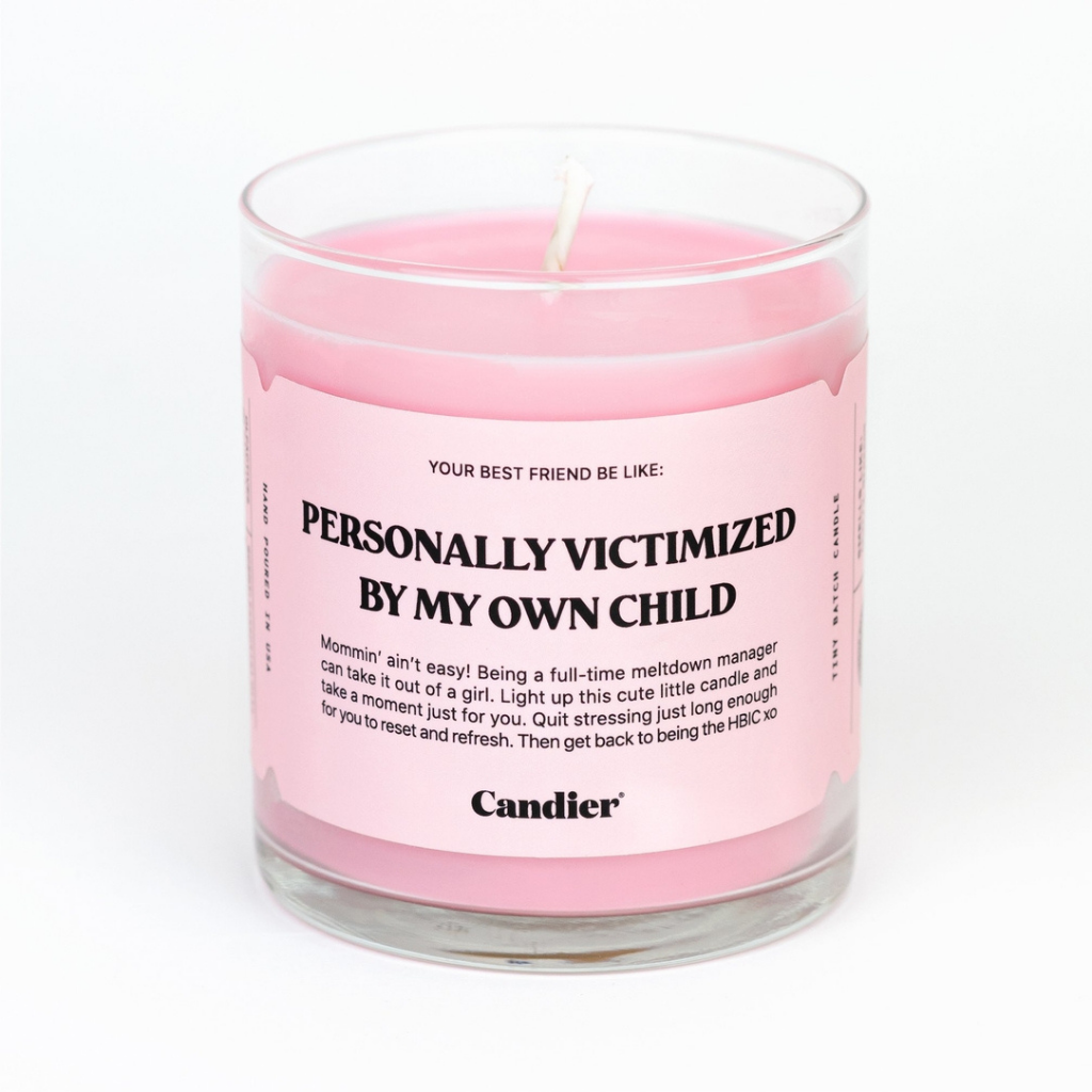 Victimized By My Child Candier Candle at WEDOYOGA
