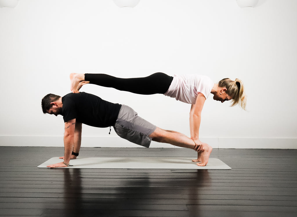 Partner Yoga Pose Sequence, duo yoga poses - thirstymag.com