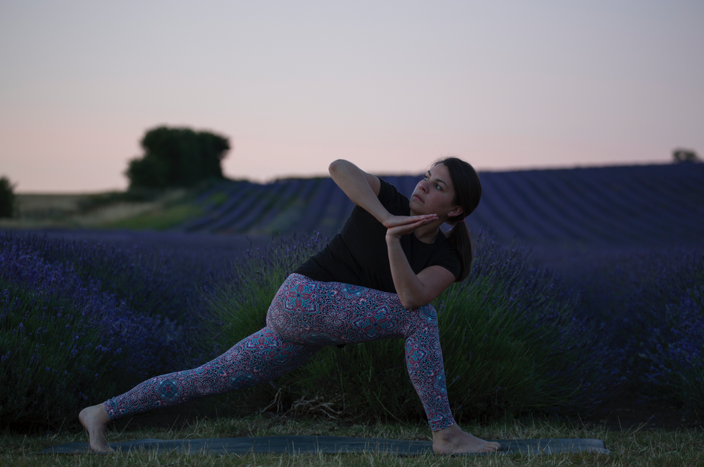 Outdoor Yoga At Hitchin Lavender - June 2023 WEDOYOGA