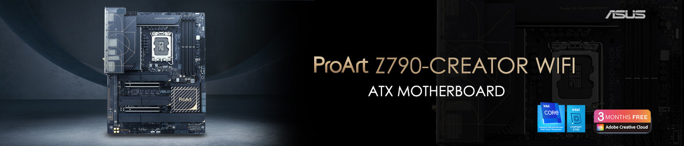 ASUS ProArt Z790-Creator WIFI Intel Z790 LGA 1700 ATX Motherboard - from tpstech.in