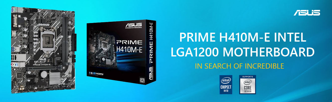 ASUS Prime H410M-E LGA 1200 mATX Motherboard