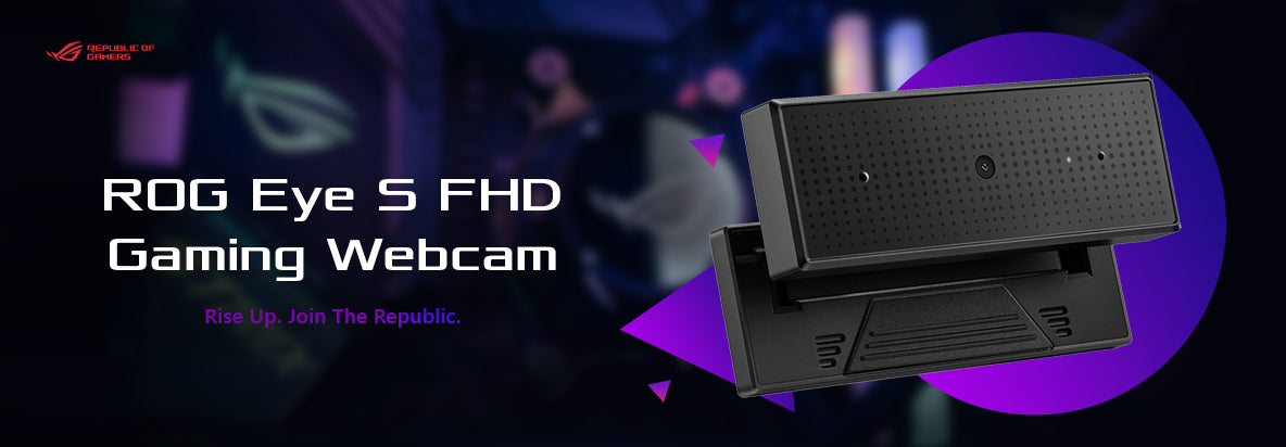 Asus ROG Eye Webcam 60 1080P Noise HD Canceling Full AI TPSTech S - FPS