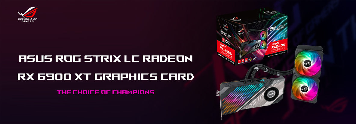 ROG Strix LC Radeon™ RX 6950 XT OC Edition 16GB GDDR6, Graphics Card