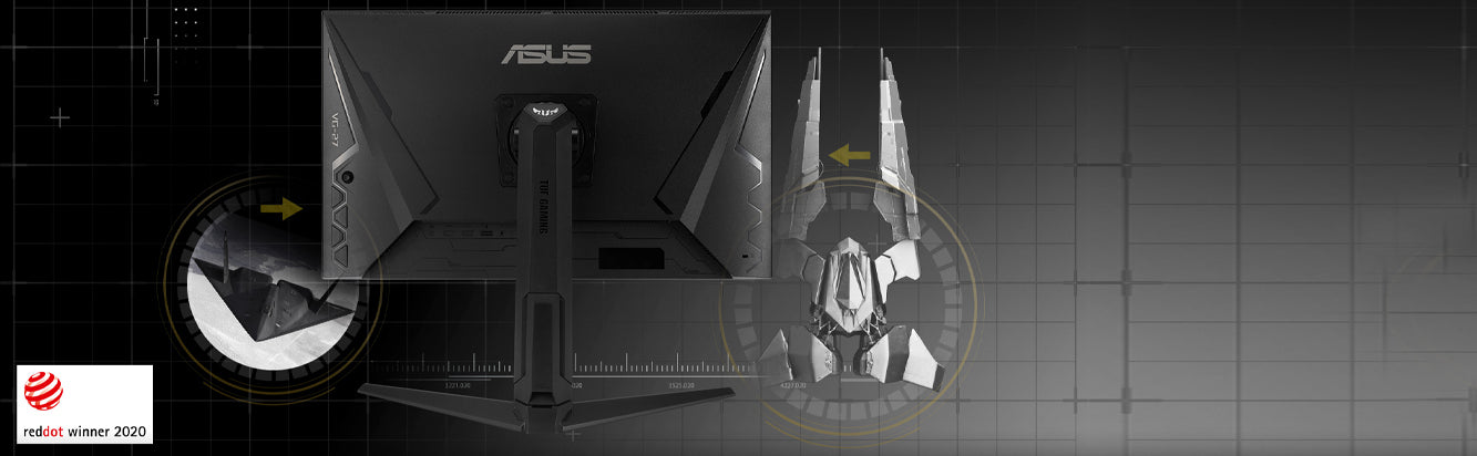 ASUS TUF VG27AQL1A 27-inch WQHD Gaming Monitor