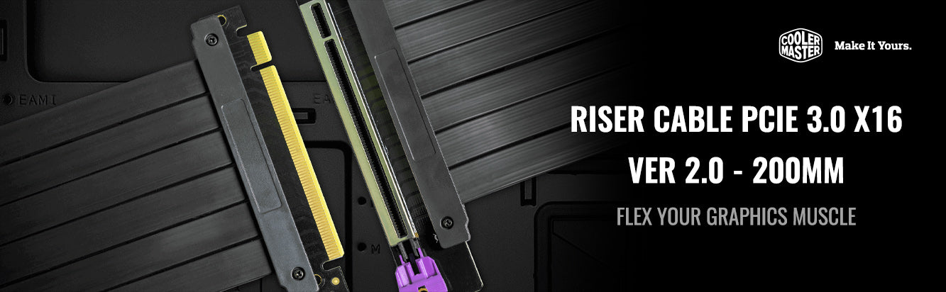 Cooler Master Riser Cable PCIe 3.0 V2.0