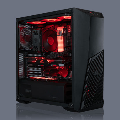 Cooler Master K501L RGB V2 Mid Tower Gaming Case with 120mm Pre ...