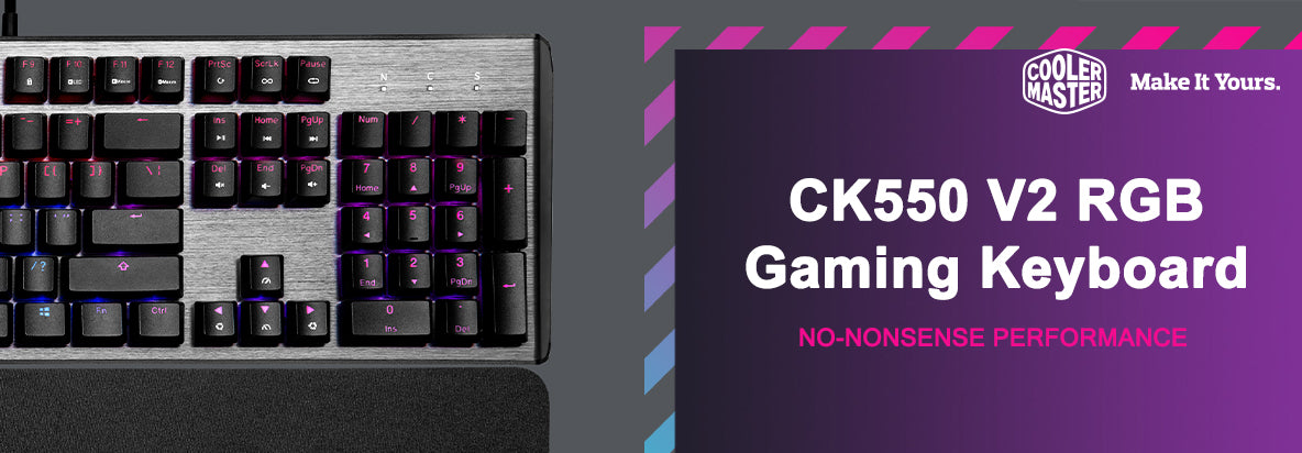 Cooler Master Ck550 V2 Rgb Mechanical Gaming Keyboard Online Tps Tech In Tps Technologies