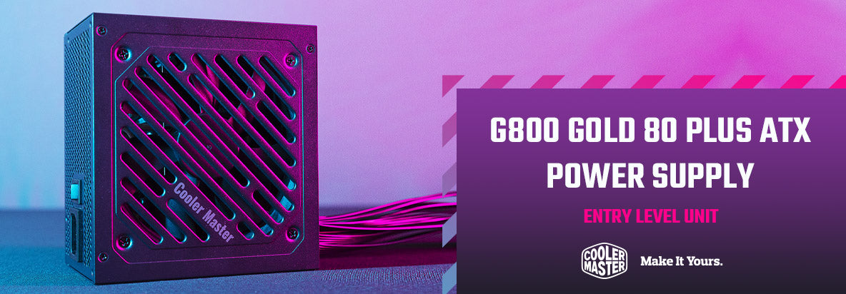 Cooler Master G800 Gold 800W SMPS PSU - From TPSTech