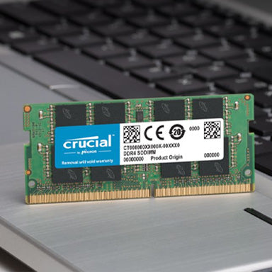 Crucial 32GB DDR4 3200MHz CL22 SO-DIMM Laptop Memory Module - TPSTech ...