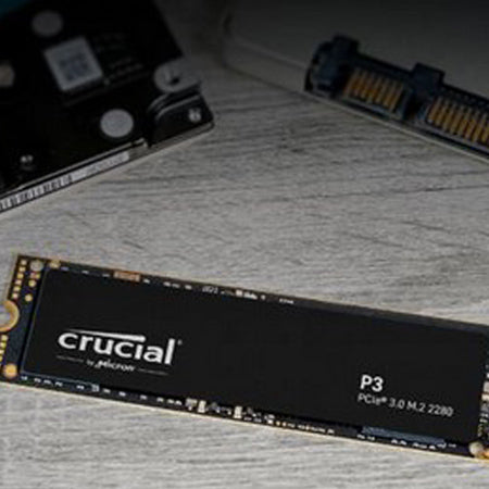 Crucial P3 500GB PCIe NVMe M.2 SSD CT500P3SSD8 –