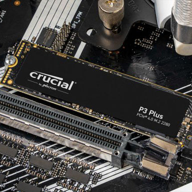 Crucial P3 Plus 500GB, 1TB PCIe 4.0 Gen4 NVMe M.2 Storage Spacious