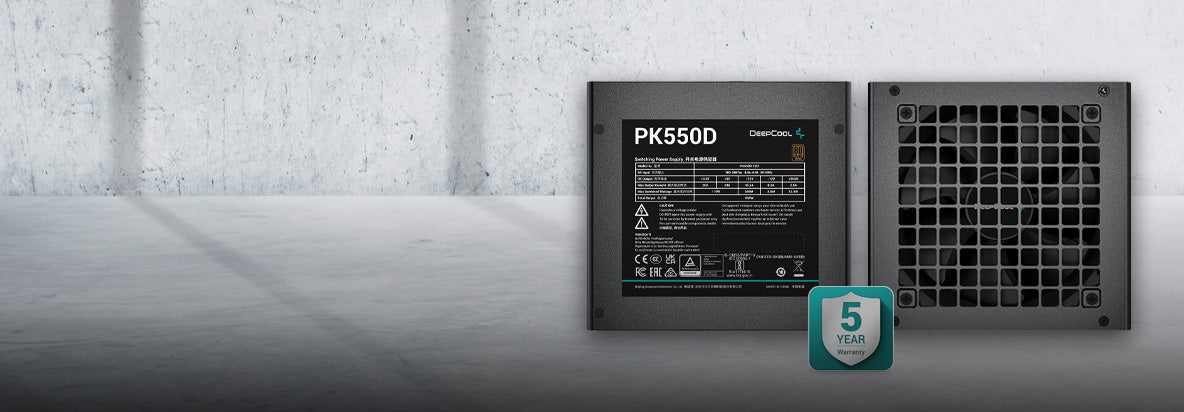 DEEPCOOL PK550D 550 Watt 80 Plus Bronze ATX PSU – tpstech.in