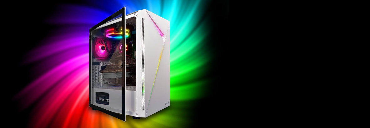 GAMDIAS ARGUS E4 Elite White ATX Mid-Tower Cabinet - From TPSTech