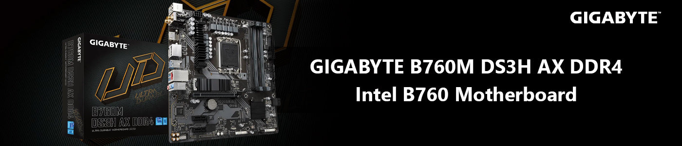 Gigabyte B760M DS3H DDR4 placa base Intel B760 LGA 1700 micro ATX