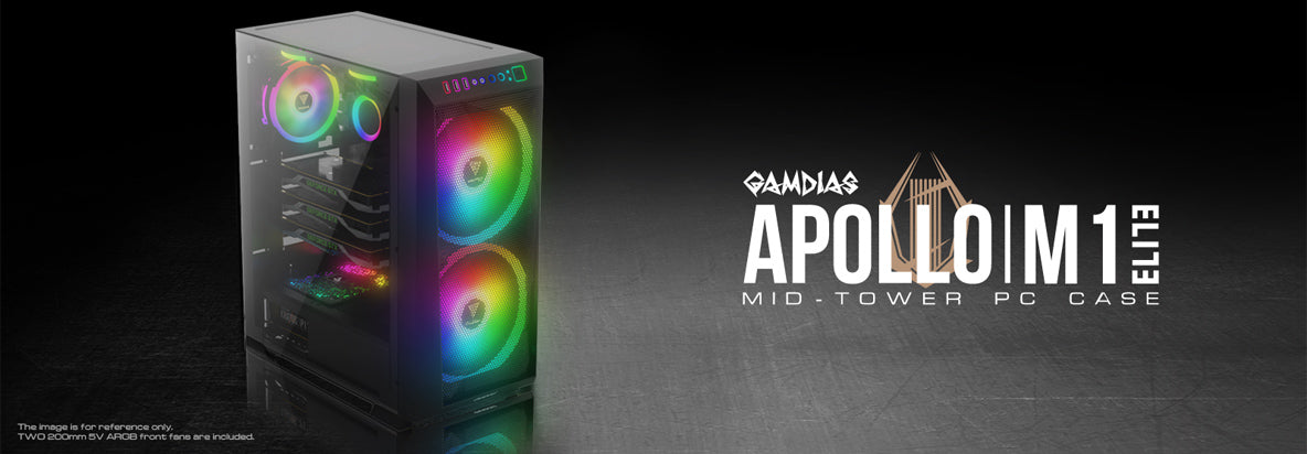 Gamdias APOLLO M1 Elite Mid-Tower Cabinet - From TPSTech