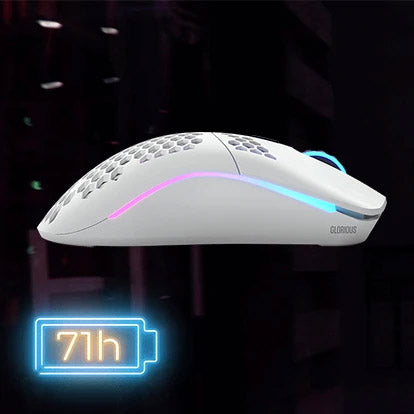 Glorious Model O Wireless Rgb Lightweight Gaming Mouse White Tpstech Tps Technologies