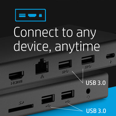 HP 1C1Y5AA USB-C Multi port Hub Docking Station - tpstech.in