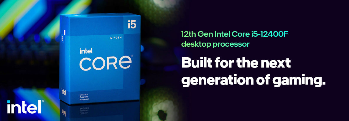 Intel 12th Gen i5-12400F Desktop Processor - From tpstech.in