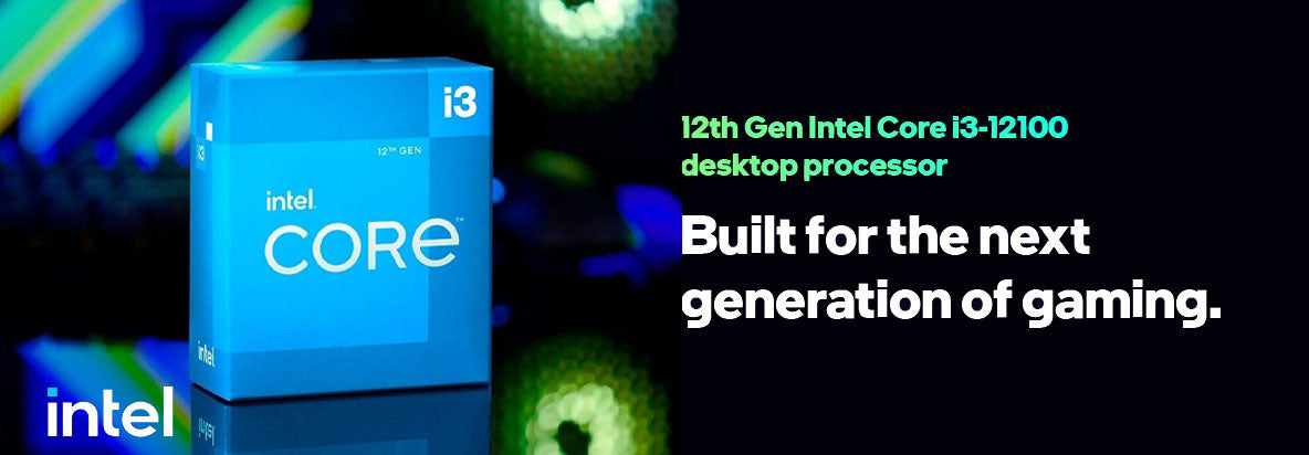 Intel 12th Gen i3-12100 Desktop Processor - From tpstech.in
