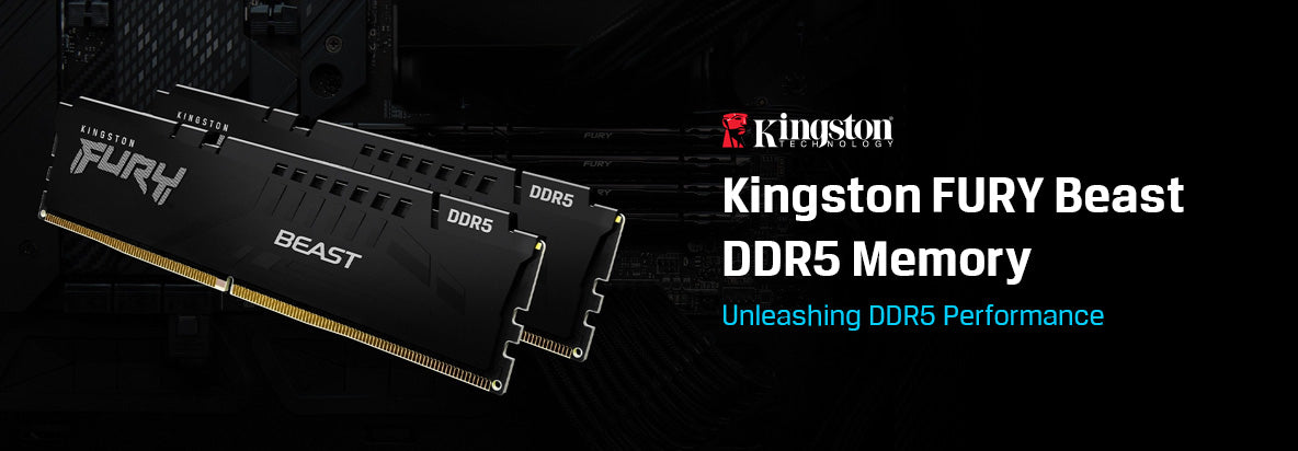 Kingston Fury Beast 32GB DDR5 5600MHz Desktop Memory - From tpstech.in