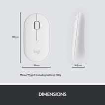 [RePacked] Logitech MK470 Wireless Keyboard and Mouse Combo - White Nav Image 9