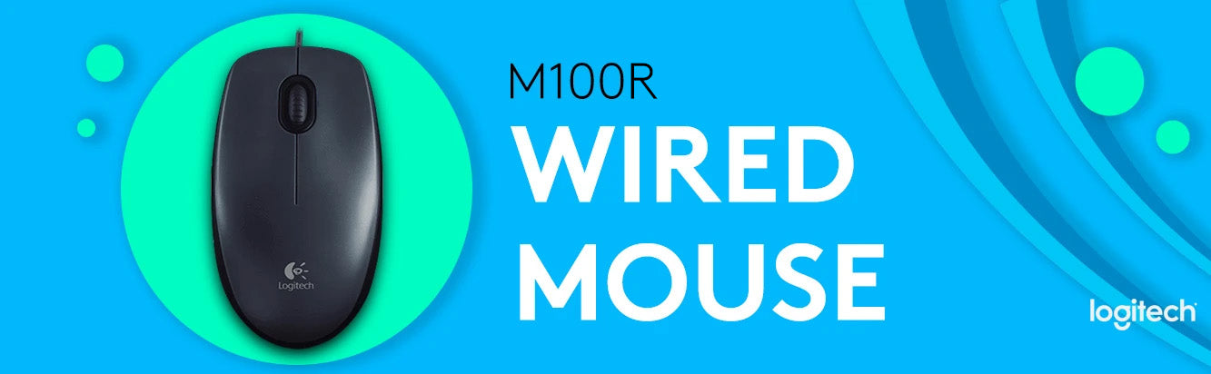Logitech M100R Wired Mouse