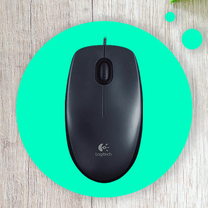 Logitech M100R Wired Mouse