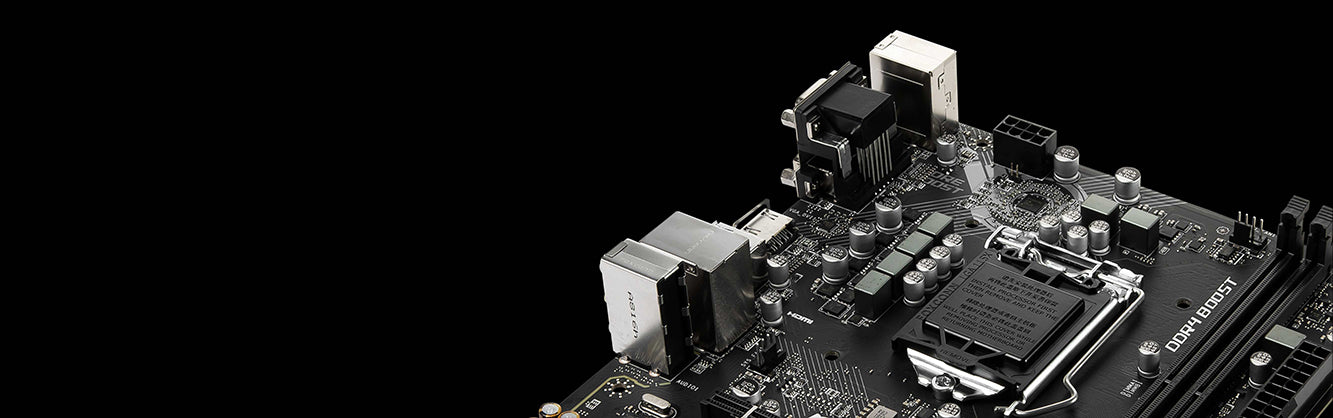 MSI  H310M PRO-VDH PLUS  LGA 1151 Micro ATX Motherboard with USB 3.1 Gen1 Ports From TPS Technologies