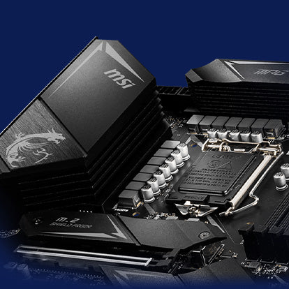 MSI MPG Z490 GAMING EDGE WIFI ATX Motherboard with Mystic Light RGB LED