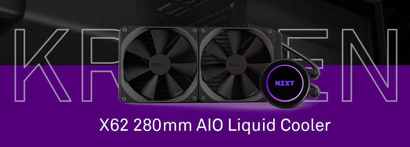 Nzxt Kraken X62 280mm Aio Liquid Cooler With Rgb And Aer P Radiator Fa Tps Technologies