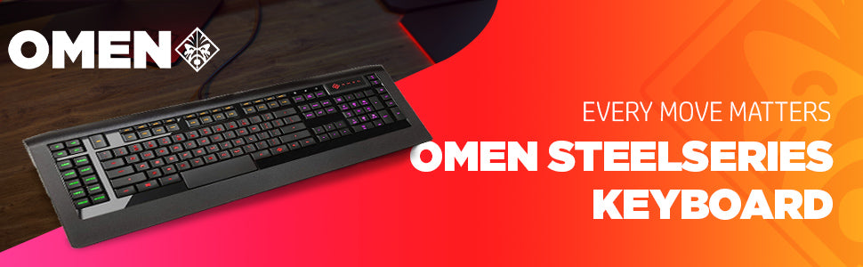 OMEN by HP Keyboard with SteelSeries X7Z97AA - From TPSTech