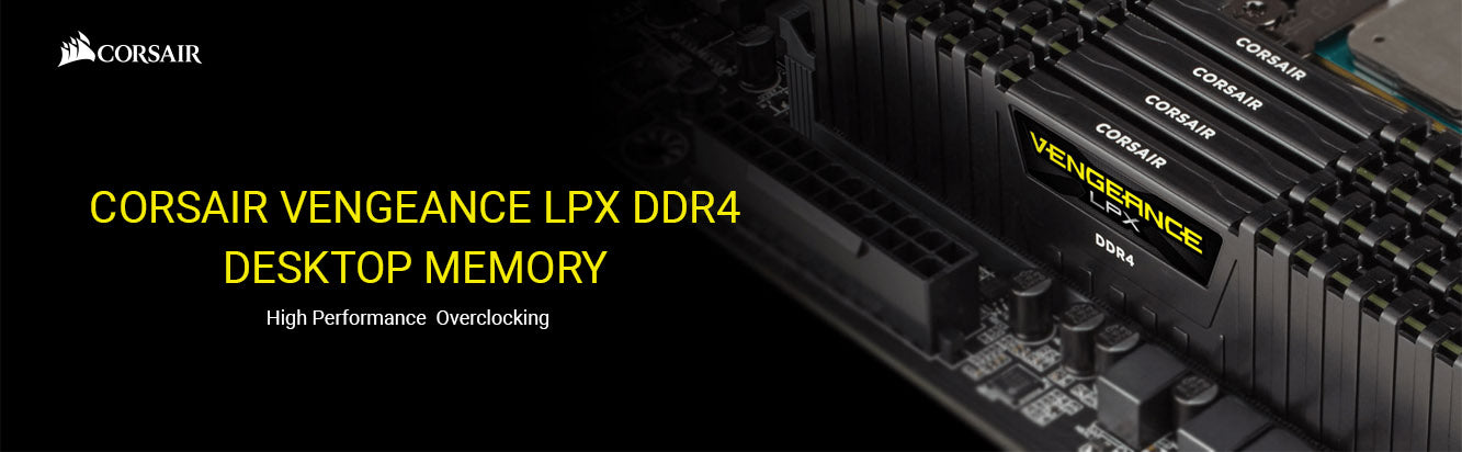 Corsair Vengeance LPX RAM DDR4 UDIMM 288 Pin Desktop Memory