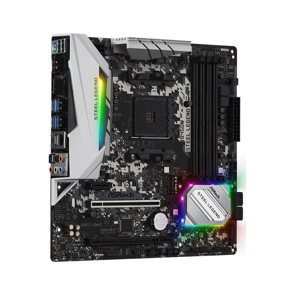 asrock b450m steel legend rgb control