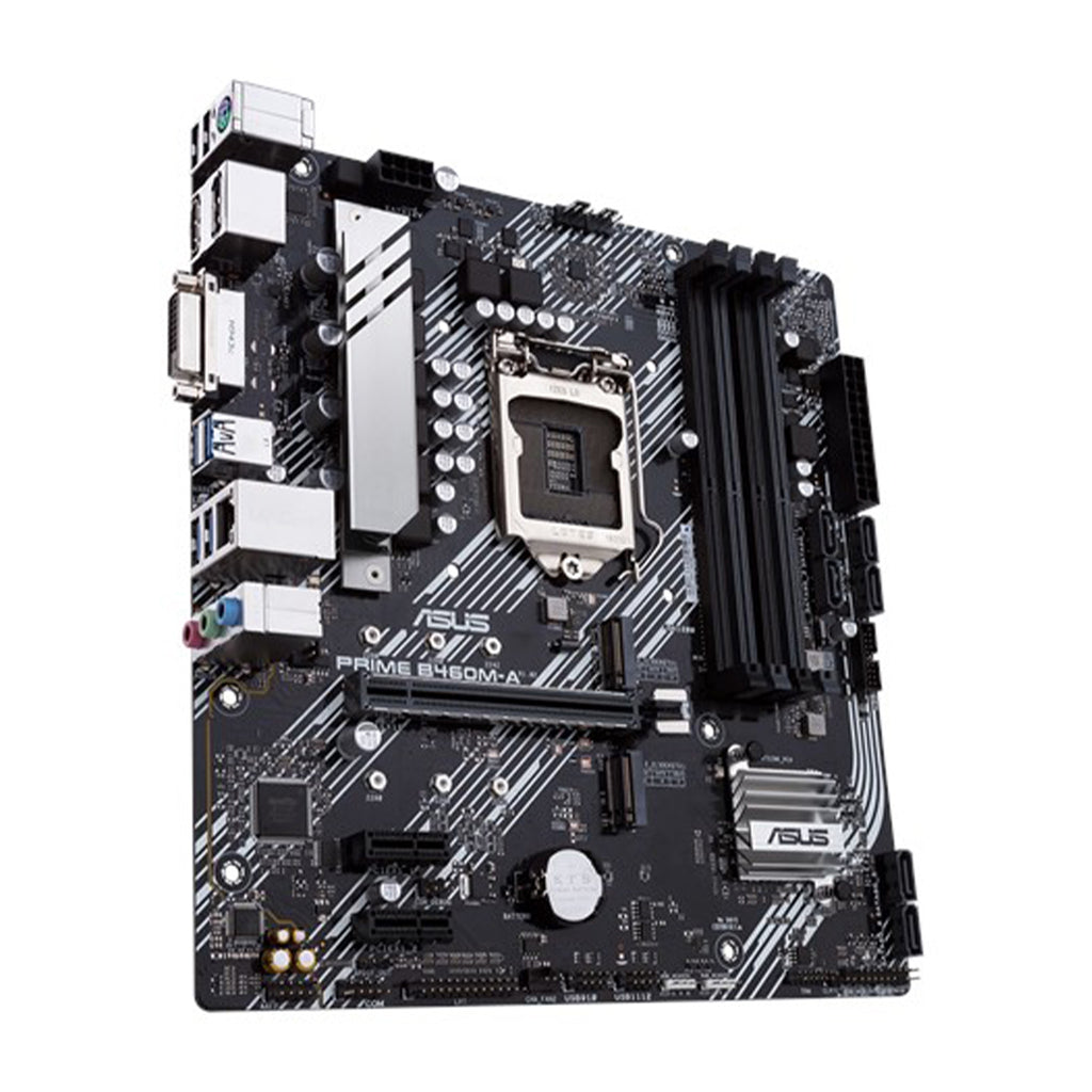 Asus Prime B460m A R20 Lga 1200 Micro Atx Motherboard With Dual M2 A