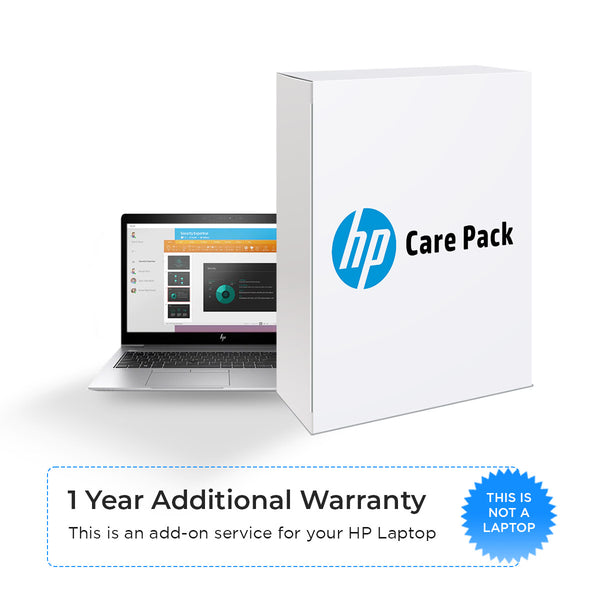 HP Care Pack 1 Year Additional Warranty with Onsite Support for Pavilion, Pavilion X360 & Victus Laptops - NOT A LAPTOP