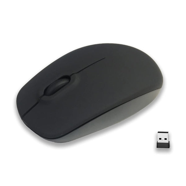 HP USB Comfort Grip Wireless Mouse with LED Indicator H2L63AA