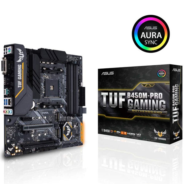 Asus Prime B450M-A AMD AM4 mATX motherboard with Aura Sync RGB header