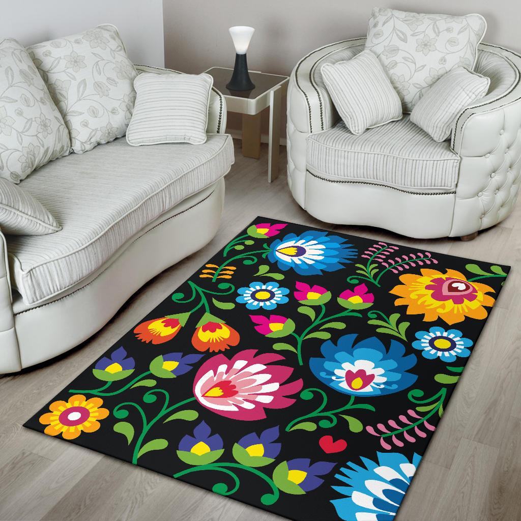 Floral Area Rug - Your Amazing Design