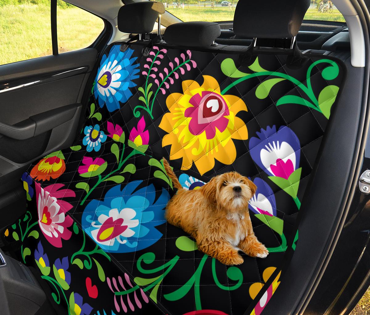 Floral Pet Seat Covers Your Amazing Design