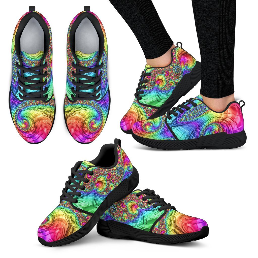 rainbow ladies shoes