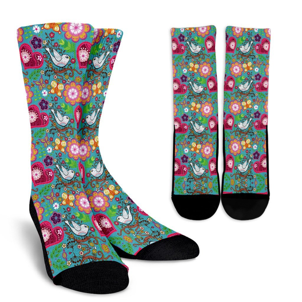 Love Birds Socks - Your Amazing Design