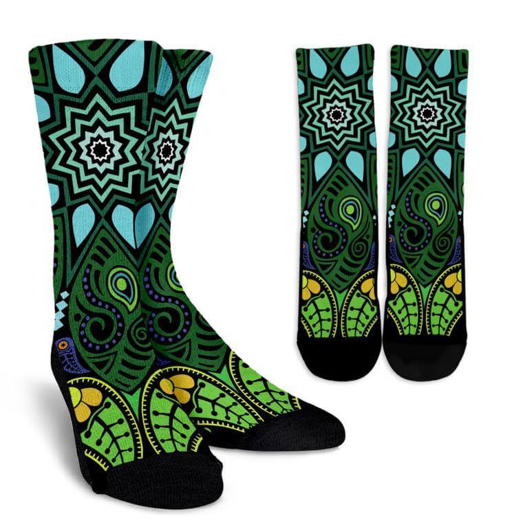 Nature mandala socks - Your Amazing Design