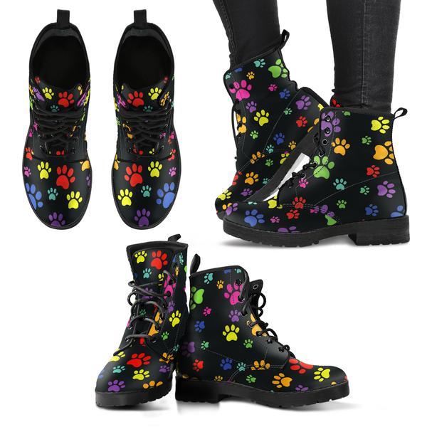 Colorful paws | Colorful women's boots - Your Amazing Design