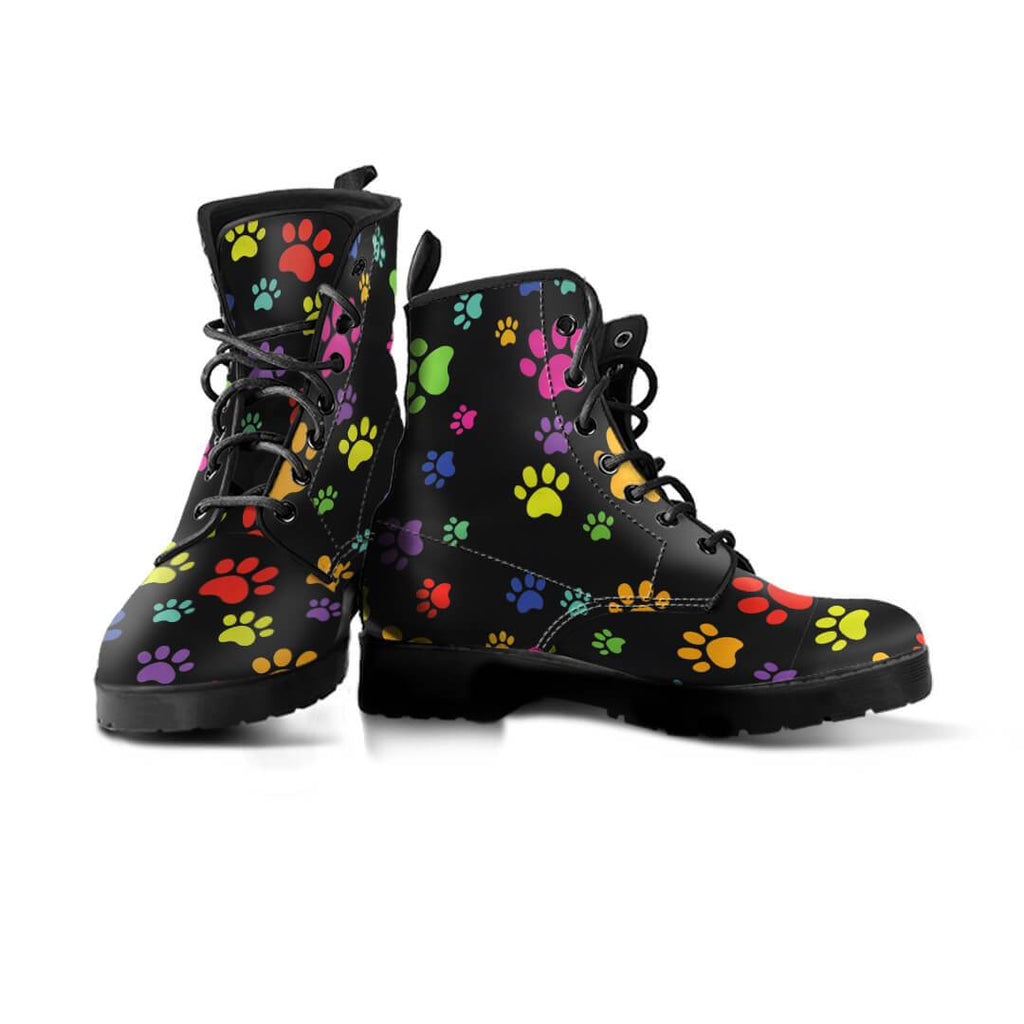 Colorful paws | Colorful women's boots - Your Amazing Design