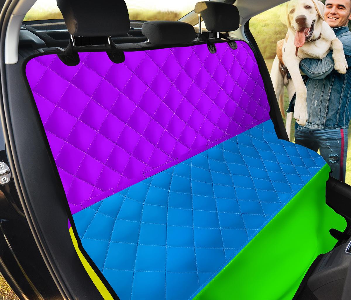 Rainbow Pet Car Seat Covers - Your Amazing Design
