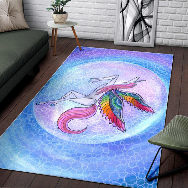 Rainbow Unicorn Area Rug - Your Amazing Design